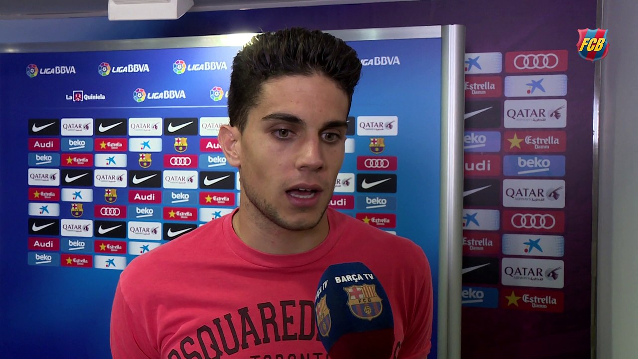 Bartra: “Contento por el resultado, pero triste por la lesión de Messi”