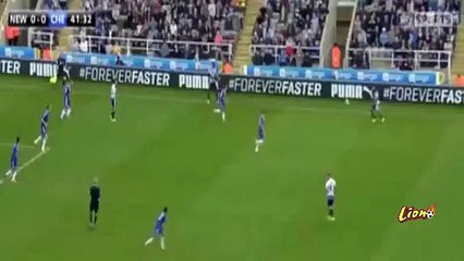 Newcastle United vs Chelsea 1-0 Ayoze Pérez Goal 2015