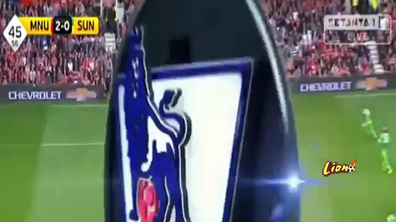 Manchester United vs Sunderland 3-0 Wayne Rooney Goal 2015