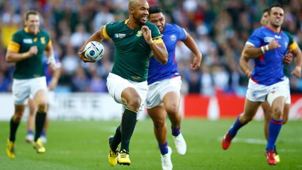 RWC Re:LIVE - Pietersen gets Springboks' first try