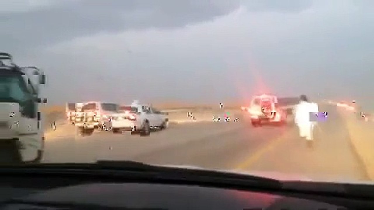 Police chase Saudi Arabia