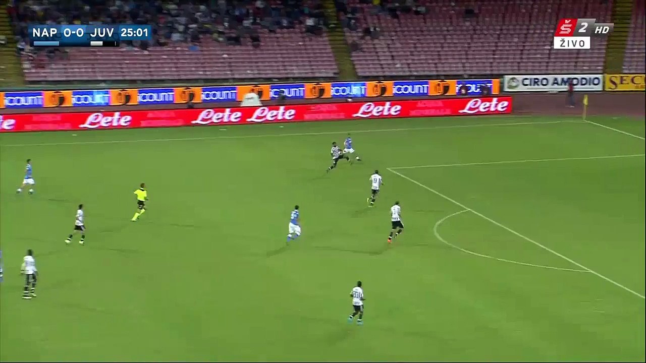 Lorenzo Insigne 1:0 | SSC Napoli - Juventus 26.09.2015 HD