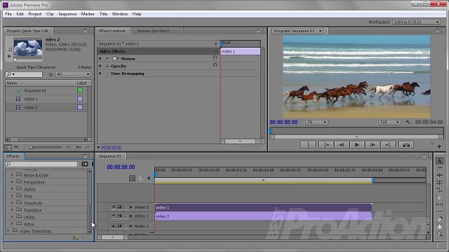 Blending 2 videos to create a fantasy effect in Adobe Premiere Pro