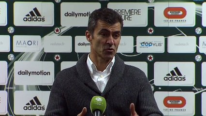 Réaction de Rui Almedia après Red Star - Stade Brestois 29