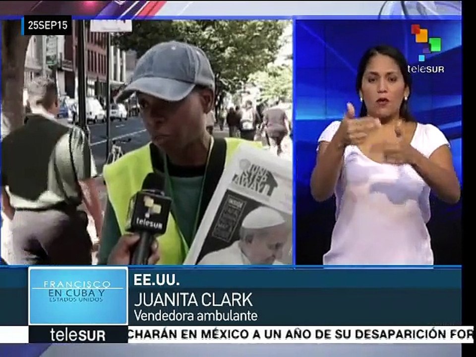 Afroamericanos esperan que el papa escuche denuncias de injusticia