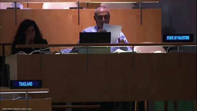 UN Speeches: Prime Minister of Palestine Rami Hamdallah,