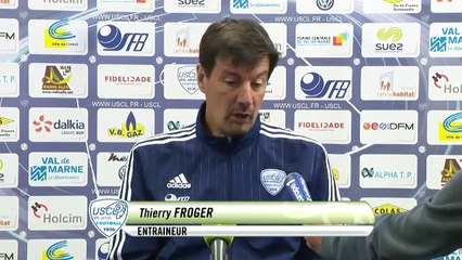 USCL - Le Havre : Conférence de presse des entraîneurs (J09 S15/16)