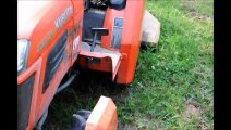 Tree Care   Mowing Near Tree Branches on Spruces