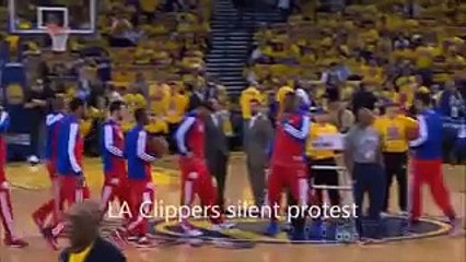 LA Clippers reaction to racist comments during NBA 2014 Playoffs