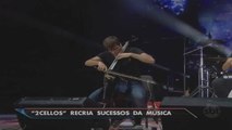 Dupla usa violoncelos para recriar sucessos do rock e do pop