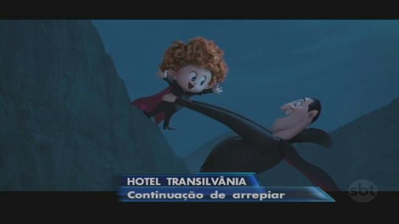 Jornal do SBT mostra os bastidores da animação ’Hotel Transilvânia 2’