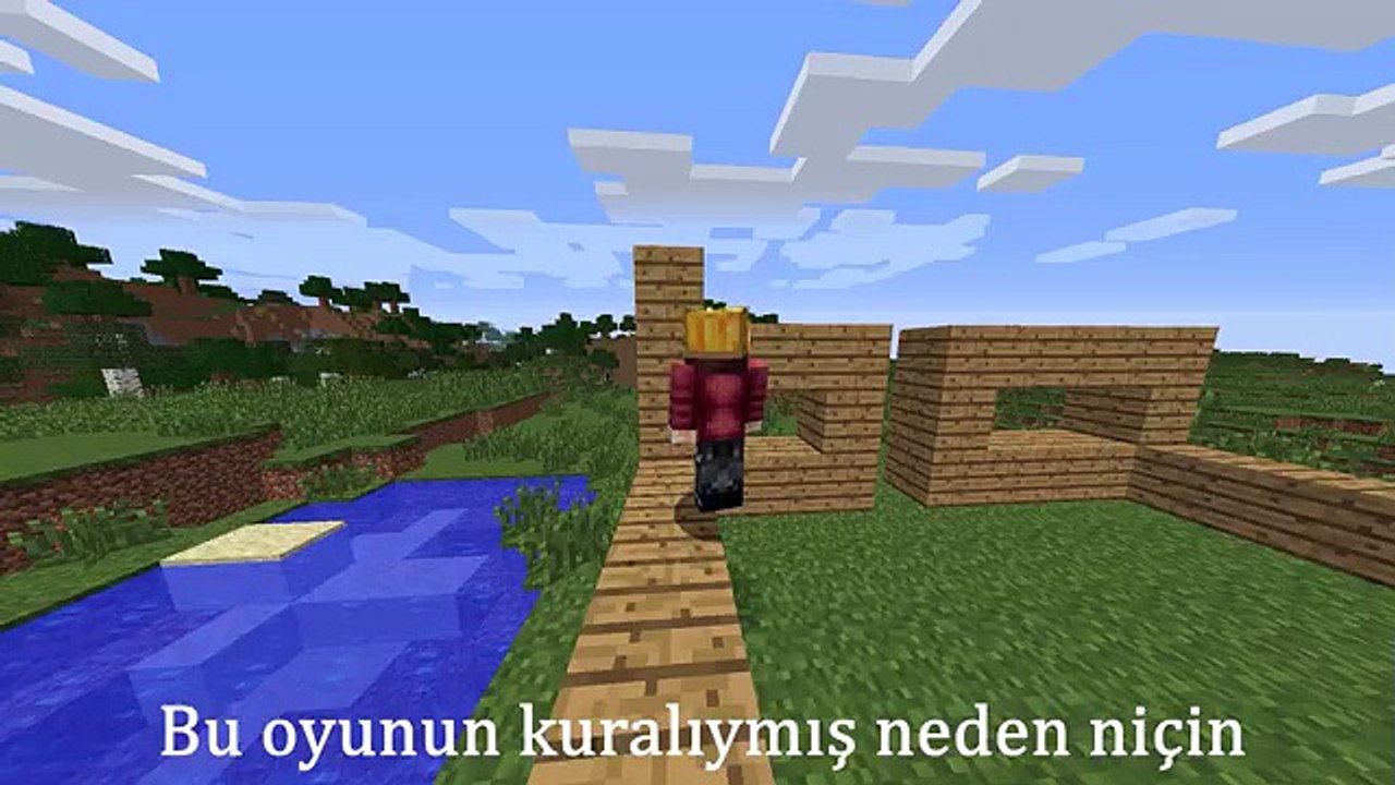 Senin Adın İbrahimGüneş - A Minecraft Original Music Video - Minecraft Türkçe Ş