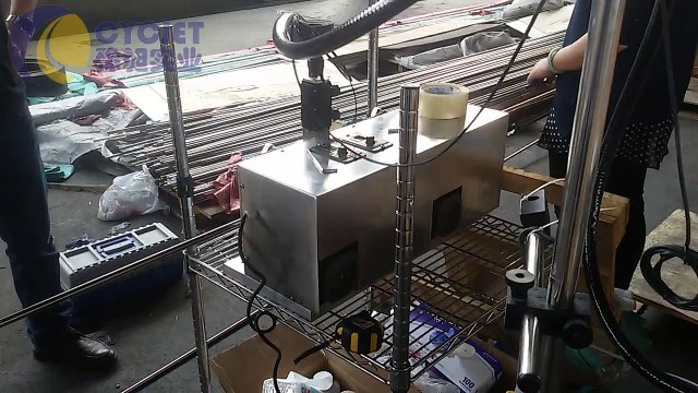 CYCJET B3020 Industrial Inkjet Printers Printing Stainless Steel_Small Character inkjet printer_How to print SS pipe by manual_Small Character inkjet printers_Automatic inkjet printer_Expiry date printer