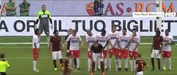 AS Roma vs Carpi 2-0 Pjanić Amazing Goal
