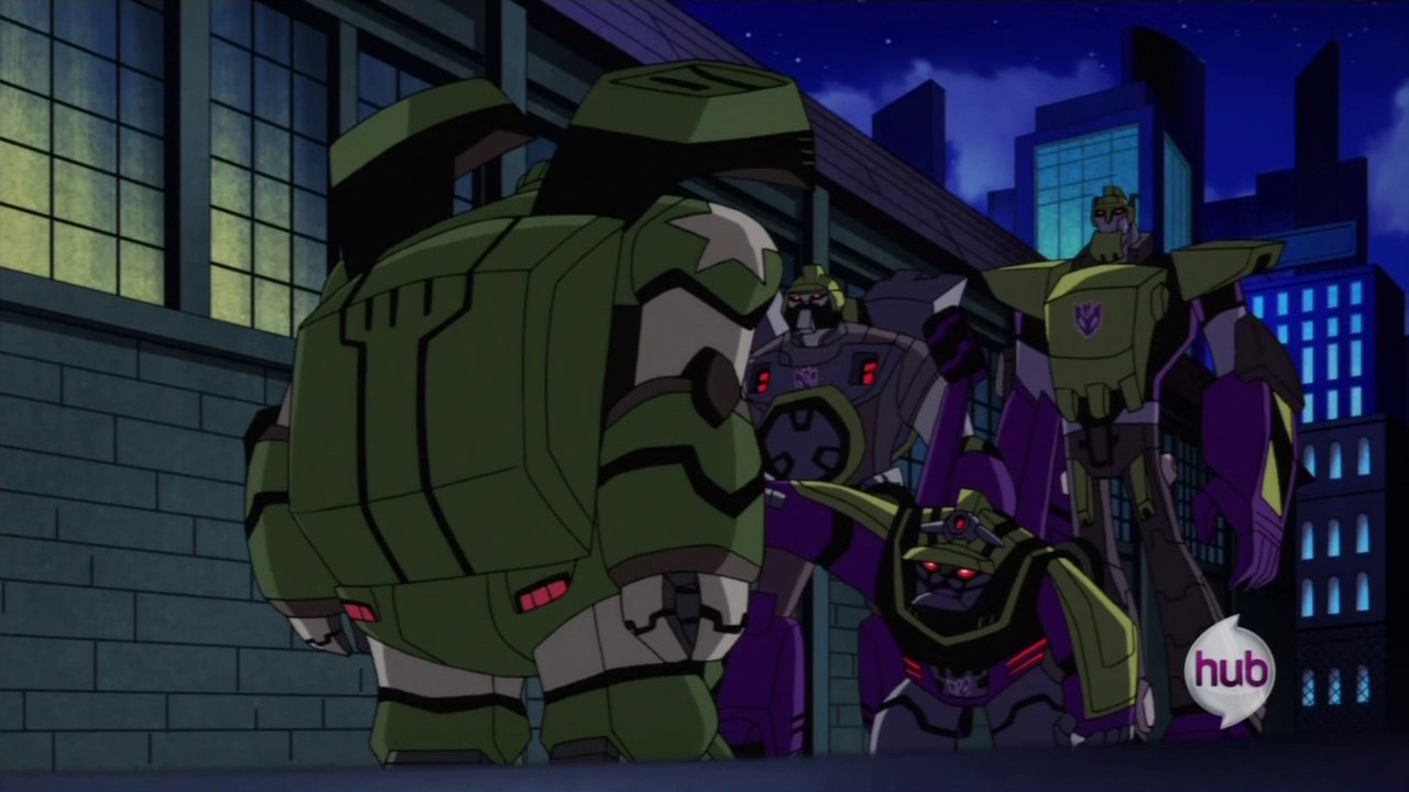 Transformers Animated -Three's  A Crowd