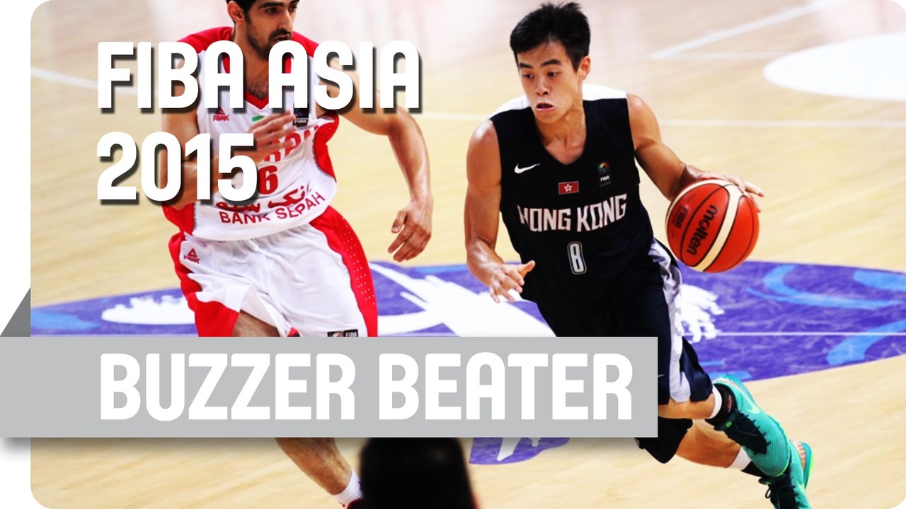 Buzzer beater by Siu Wing CHAN (Hong Kong) - 2015 FIBA Asia Championship