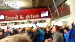 Coventry fans at Emirates sings Twist and shout