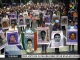 Miles de mexicanos alzan la voz por los 43 de Ayotzinapa