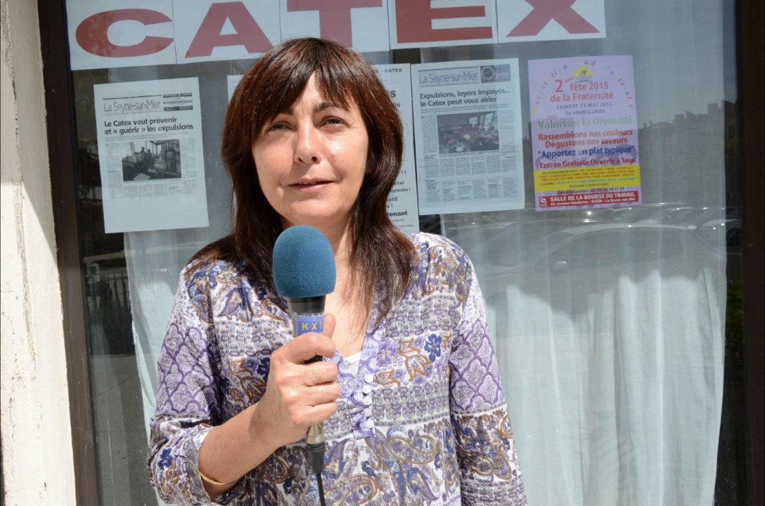 Comité Anti-Expulsions Var La Seyne sur Mer - Interview Martine Santini - 720p