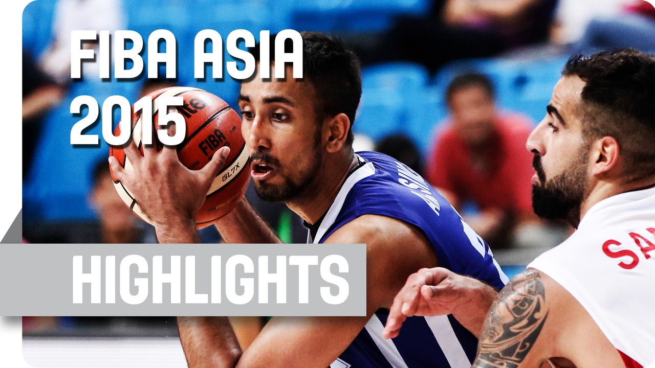 Palestine v India - Group E - Game Highlights - 2015 FIBA Asia Championship