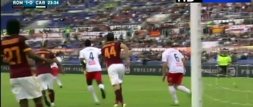 AS Roma 5-1 Carpi: All Goals & Highlights
