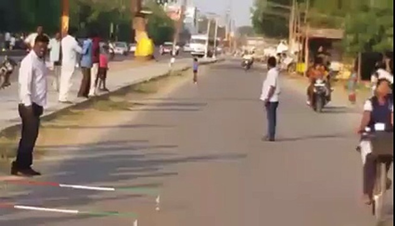 Skating tricks from a child