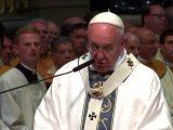 Le pape électrise Philadelphie, où il défend la la famille