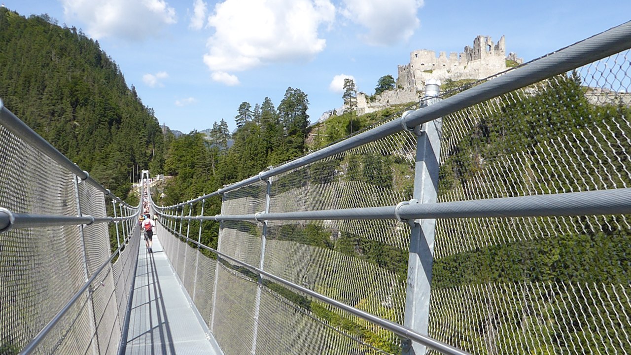 Highline179 - die längste Fussgängerhängebrücke der Welt (Reutte / Tirol)
