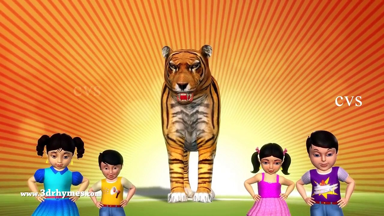Animal Finger Family - Finger Family Song - 3D Animation Nursery Rhymes & Songs for Children