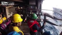 USS Bataan Underway Replenishment (Time Lapse)