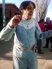 old man crazy dance