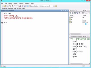 8 MATLAB VECTORS INTRODUCTION