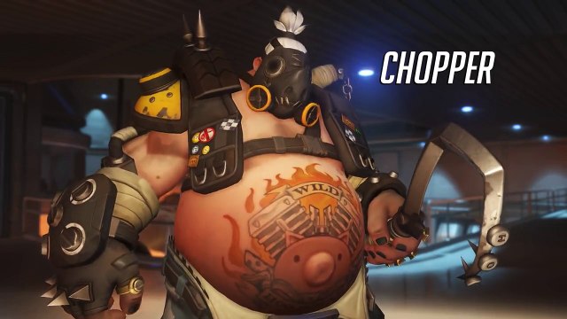 Les compétences de Chopper - Overwatch