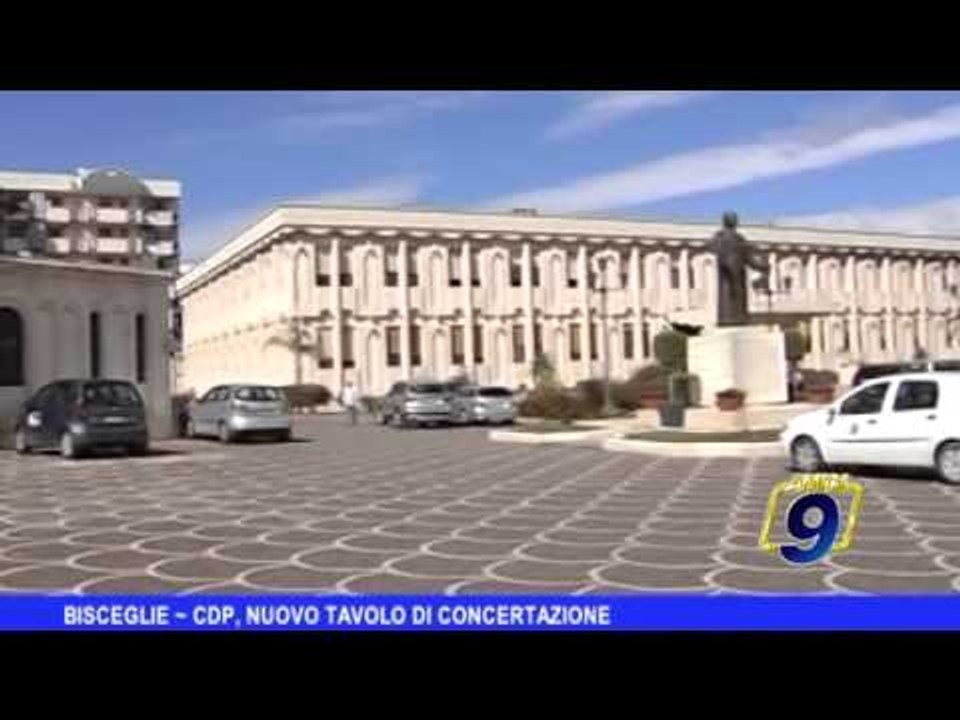 BISCEGLIE | CDP,  nuovo tavolo di concertazione