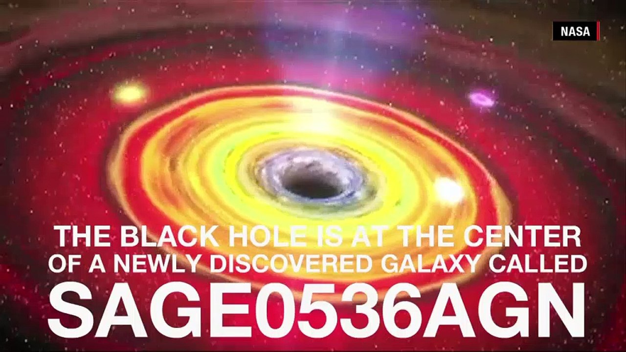 super massive black hole stunned scientists