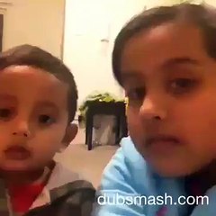 Dubsmash by Zainab and Saad. (My Cousins)