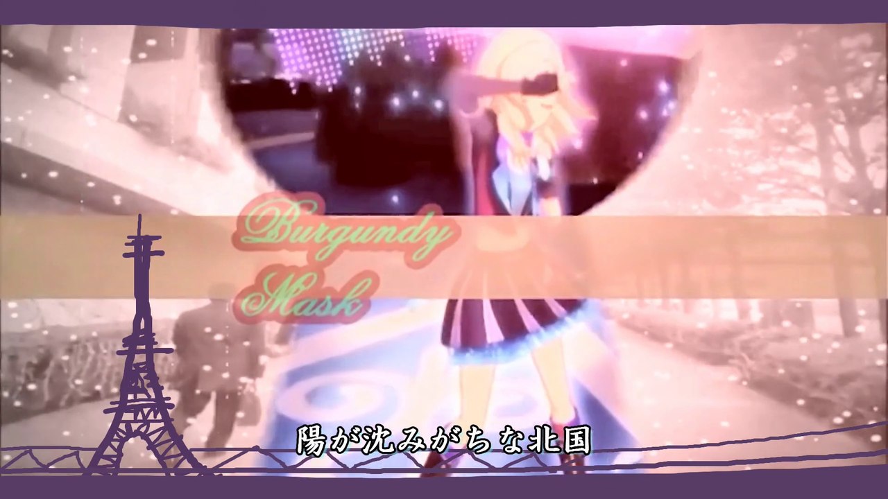 vocaloid｜Burgundy Mask｜Yuzuki　Yukari　ORIGINAL