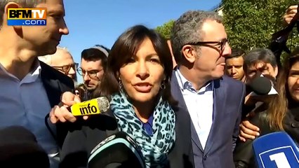 Hidalgo lance la journée "Paris sans voiture" des Champs-Elysées