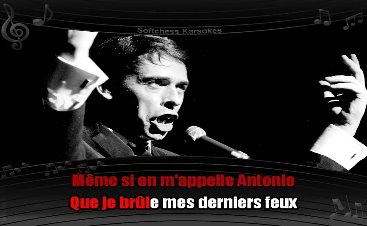 Karaoké Jacques Brel - La chanson de Jacky