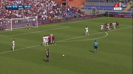 Blerim Dzemaili 1:0 | Genoa - AC Milan 27.09.2015 HD