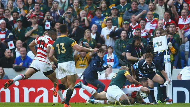 RWC Re:LIVE - Hesketh's try seals shock Japan win