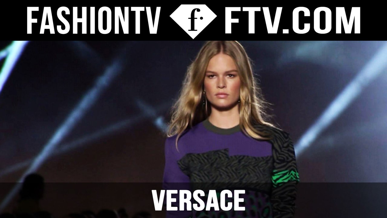 Versace Spring/Summer 2016 Runway Show | Milan Fashion Week MFW | FashionTV