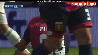 Mario Baloteli Super Chance Genova 1-0 AC Milan -27.09.2015 HD