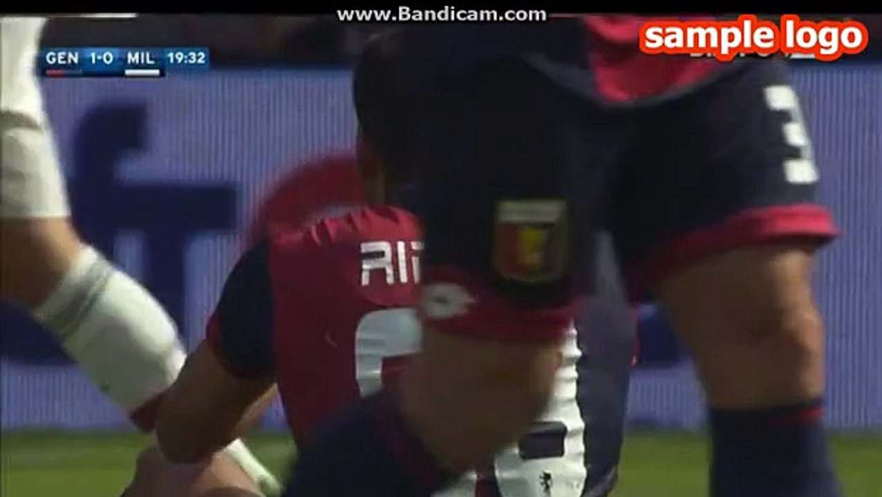 Mario Baloteli Super Chance Genova 1-0 AC Milan -27.09.2015 HD
