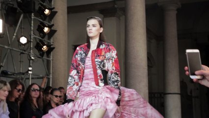 Backstage Interview with Peter Dundas at Roberto Cavalli