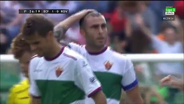 1-0 Armando Lozano Goal Spain Segunda Division - 27.09.2015, Elche CF 1-0 Real O