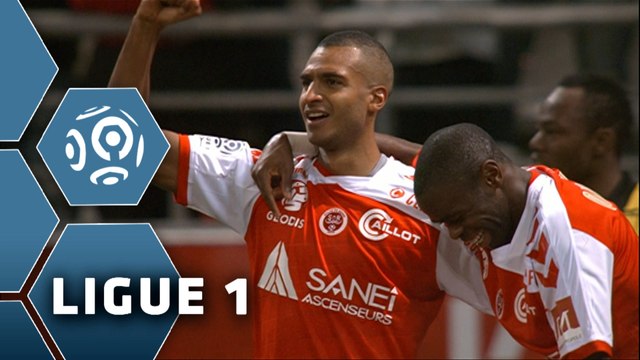 But David NGOG (56ème) / Stade de Reims - LOSC (1-0) - (REIMS - LOSC) / 2015-16