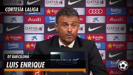 Luis Enrique mostró su preocupación por lesión de Messi
