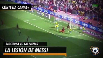 Messi, dos meses fuera por lesión