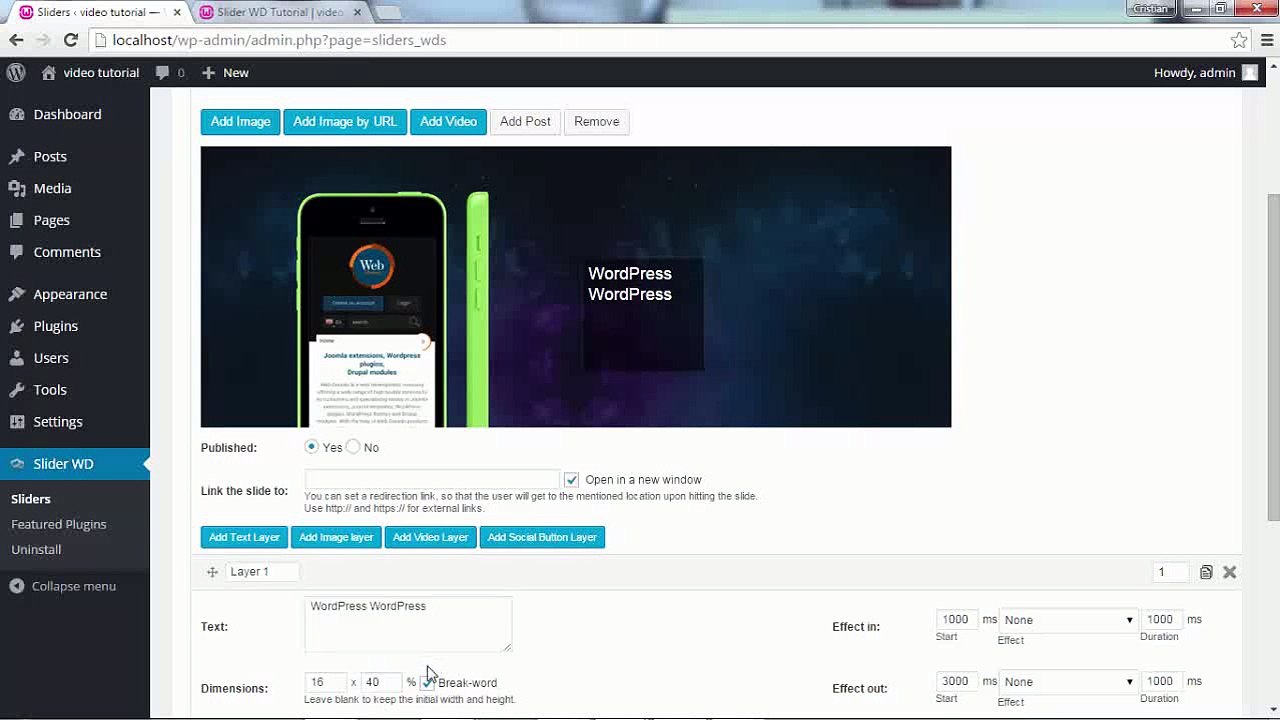 How to Add Layers to the Slide